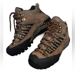 Wolverine Compass Lace Up Hiking Boots Brown Mens 8